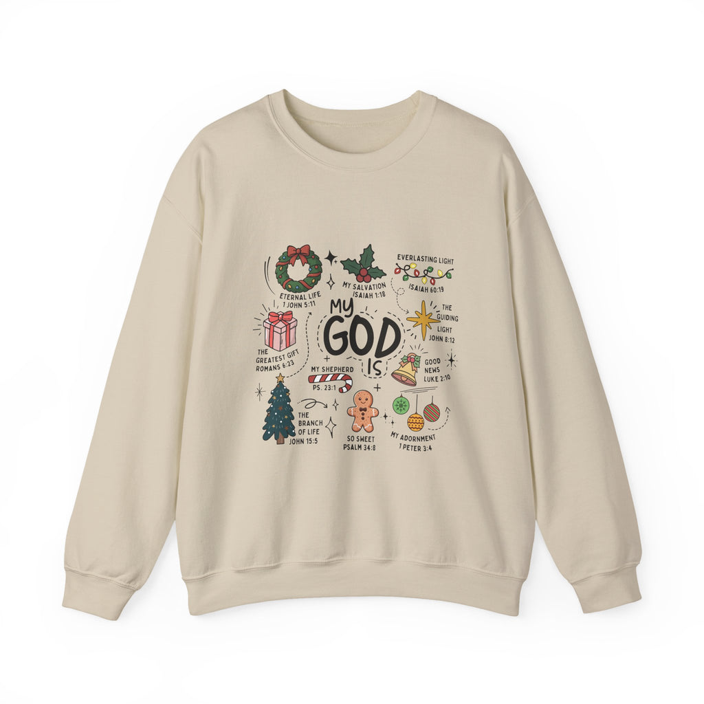 “My God Is …” Crewneck Shirt