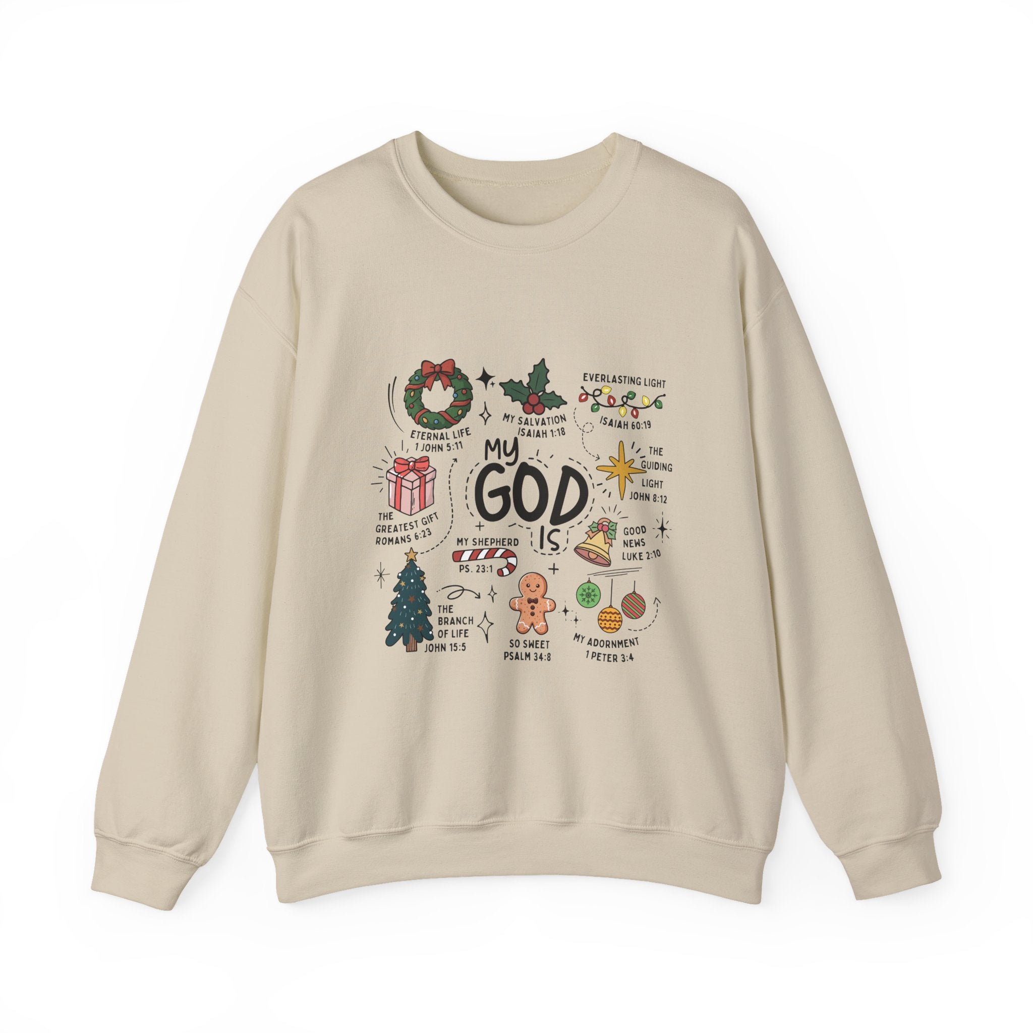 “My God Is …” Crewneck Shirt