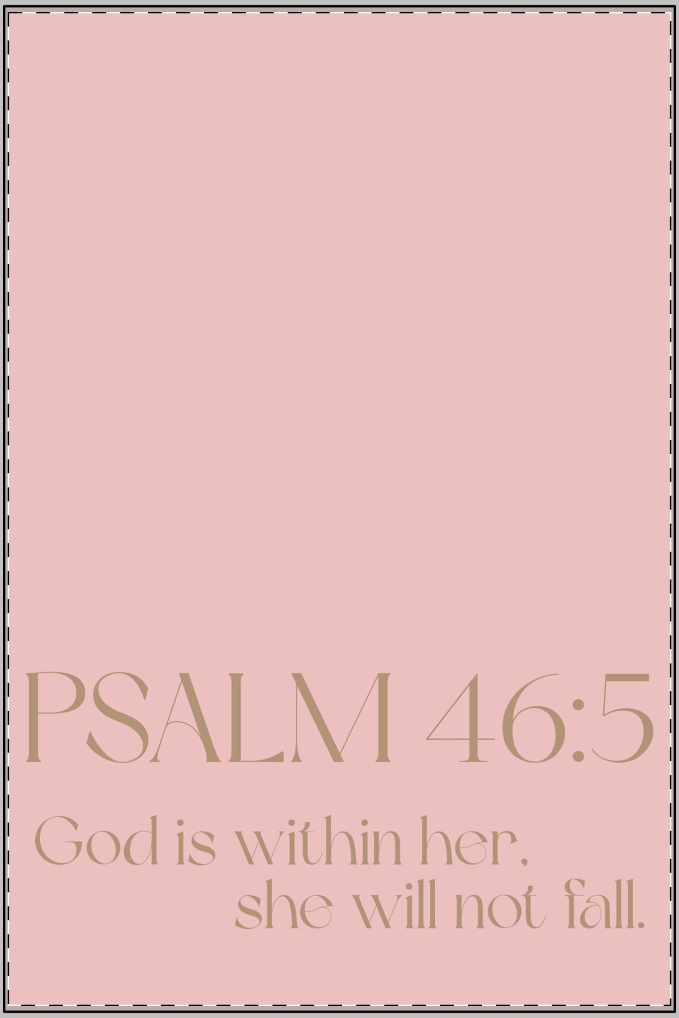 Copy of Pray Satin Poster — Neutral Minimalist Typography Wall Art