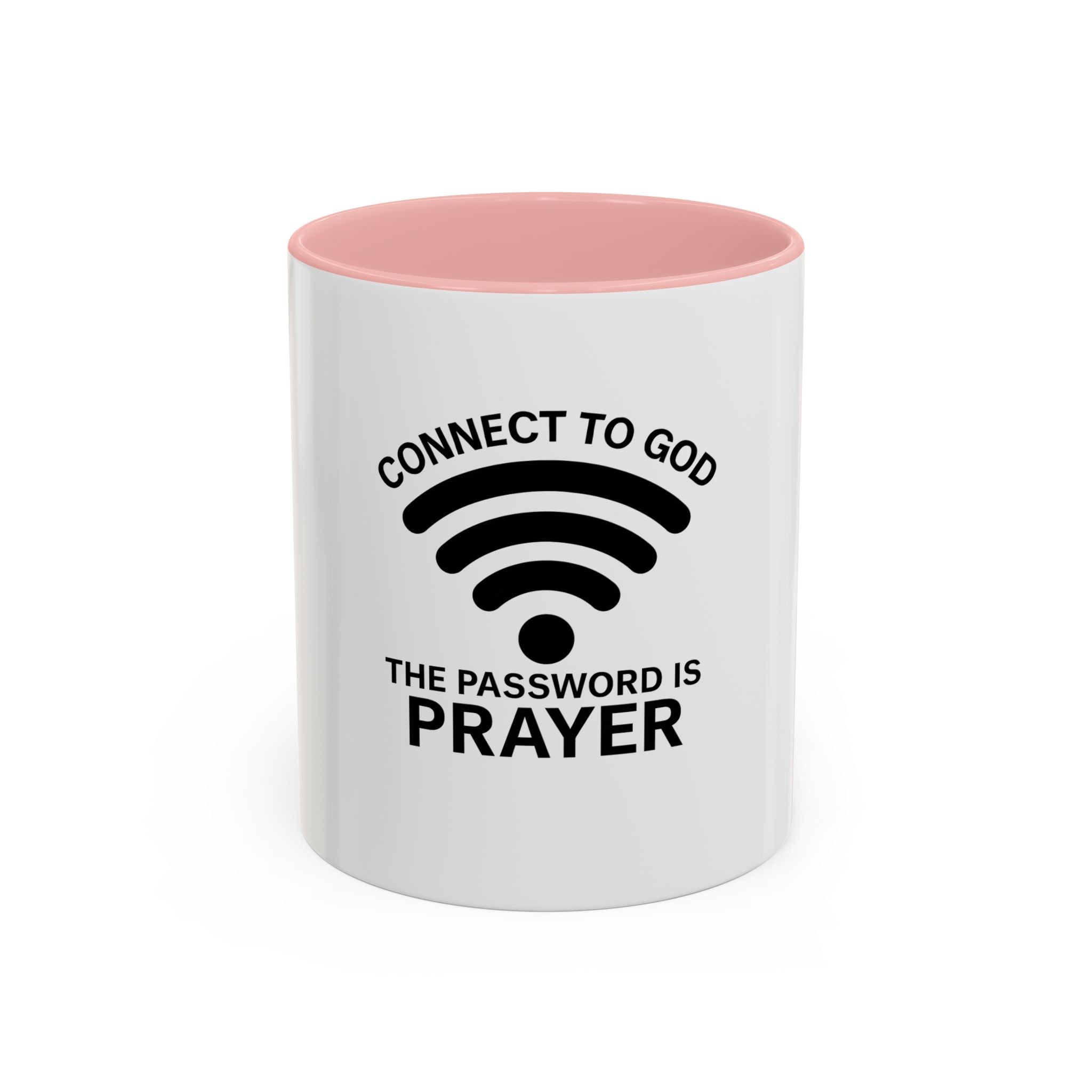 Connect 2 God Coffee Mug| Inspirational Scripture Quotes (11/15oz)