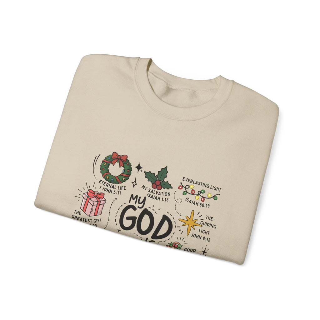 “My God Is …” Crewneck Shirt