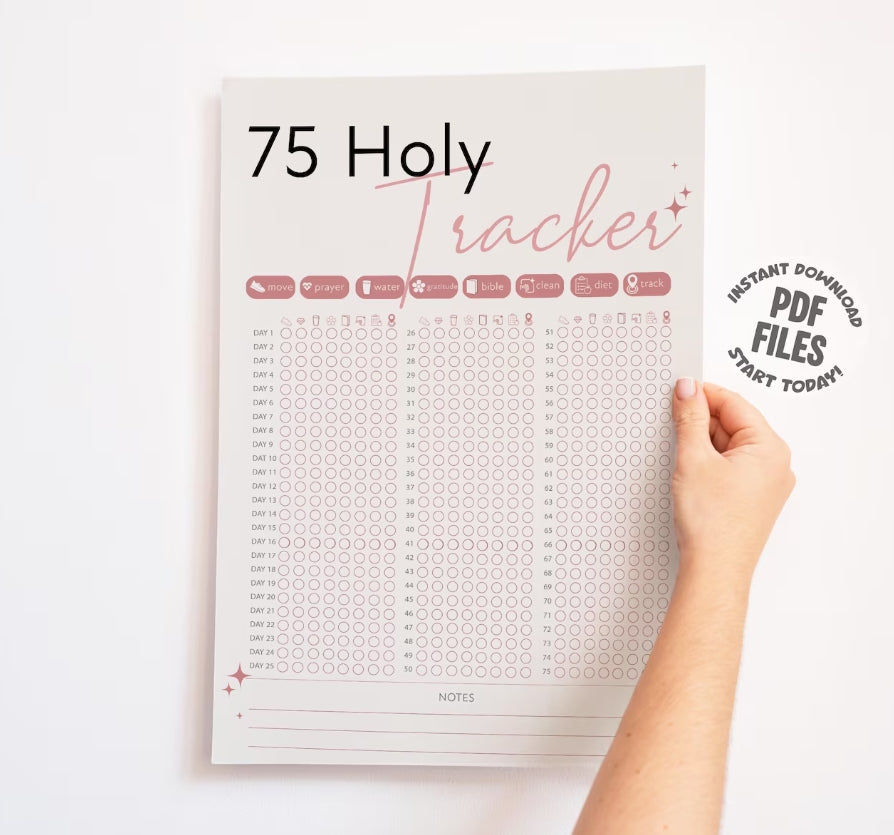 Holy Challenge Planner