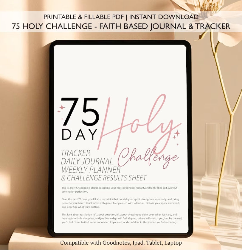 Holy Challenge Planner